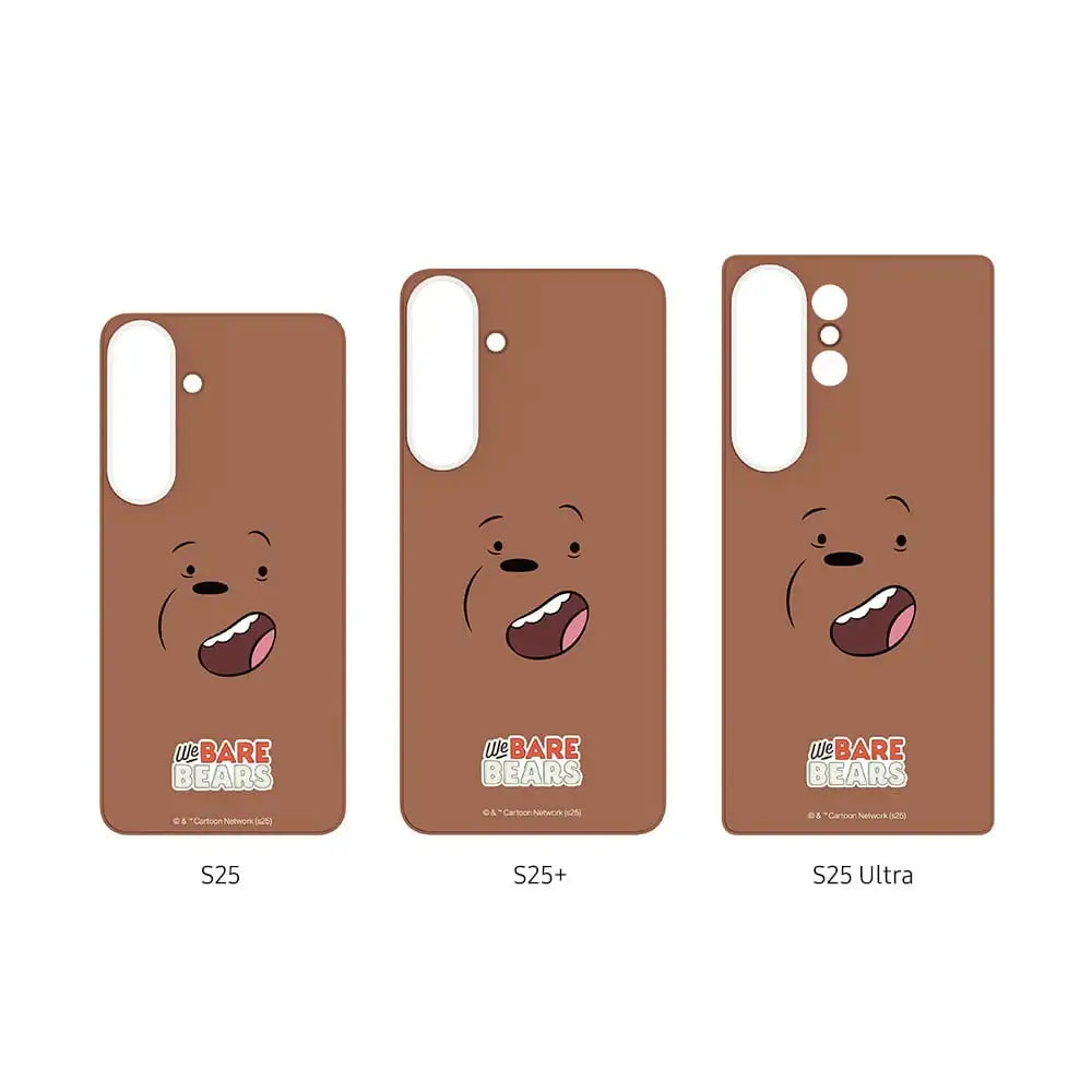SLBS - We Bare Bears Grizzly Flip-Suit Card (Galaxy S25 Series) - SLBS - flipsuit card - Harumio