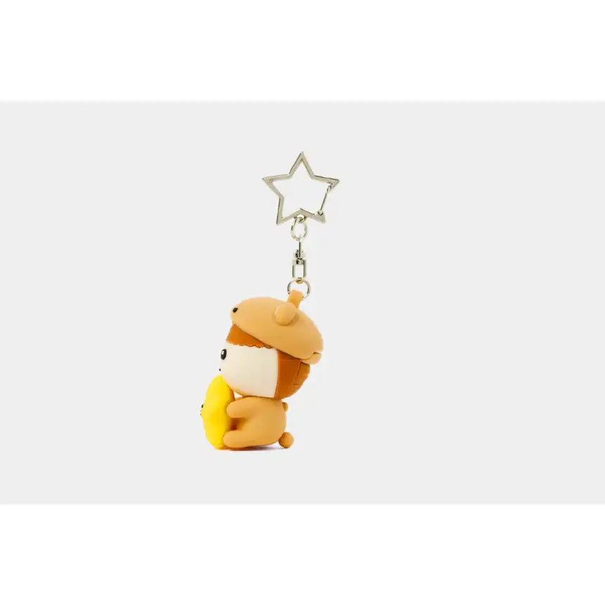 Maru Is a Puppy x Kakao Friends - Maru LED Figure Keyring - Webtoon Friends - Figure Keyring - Harumio