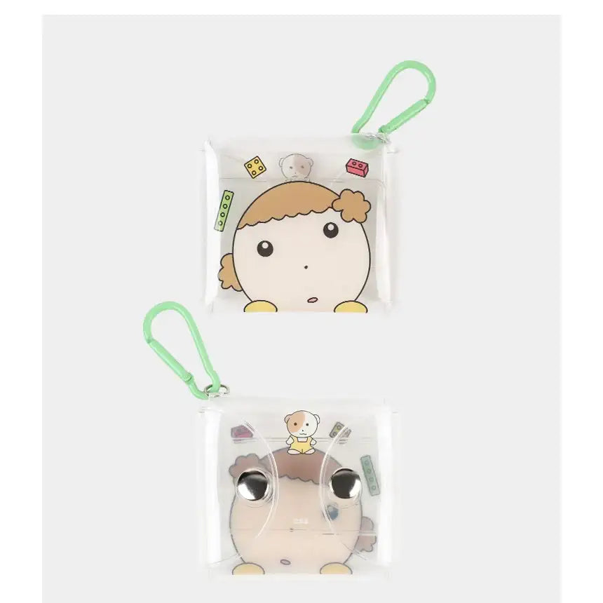 Maru Is a Puppy - Clear Mini Case - Webtoon Friends - Stationery - Harumio