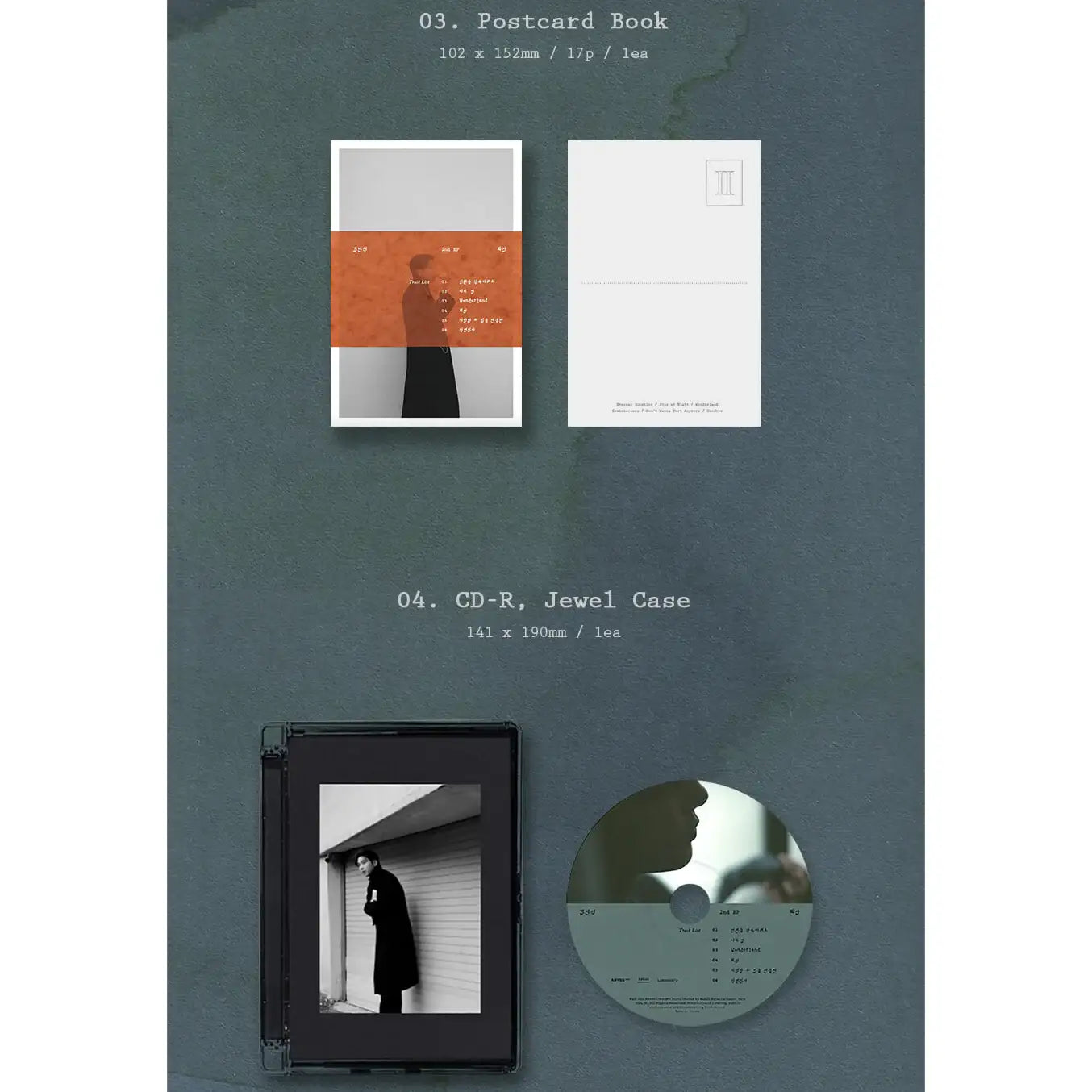 Kim Minseok - Reminisce : 2nd EP Album - Kim Minseok - Album - Harumio