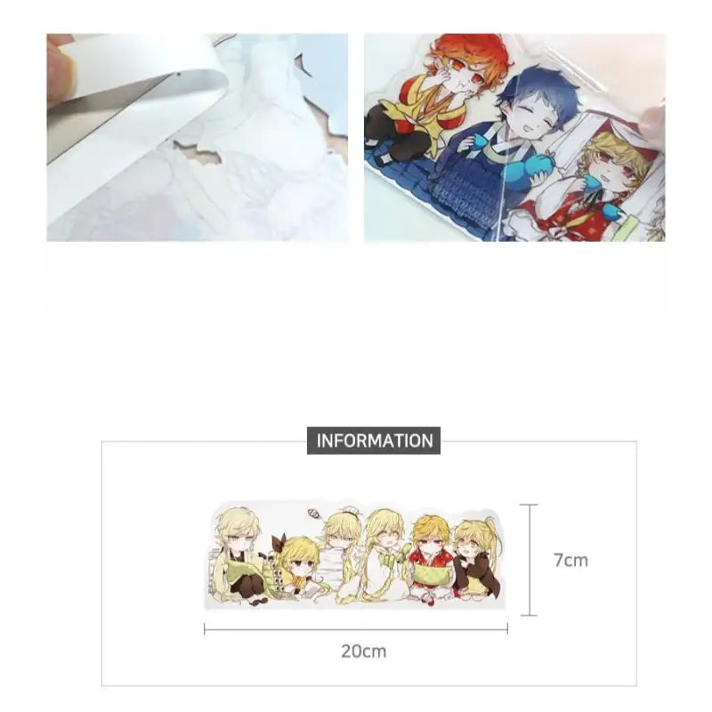 Heaven And Earth - Acrylic Monitor Memo Board - Webtoon Shop - Monitor Memo Boards - Harumio