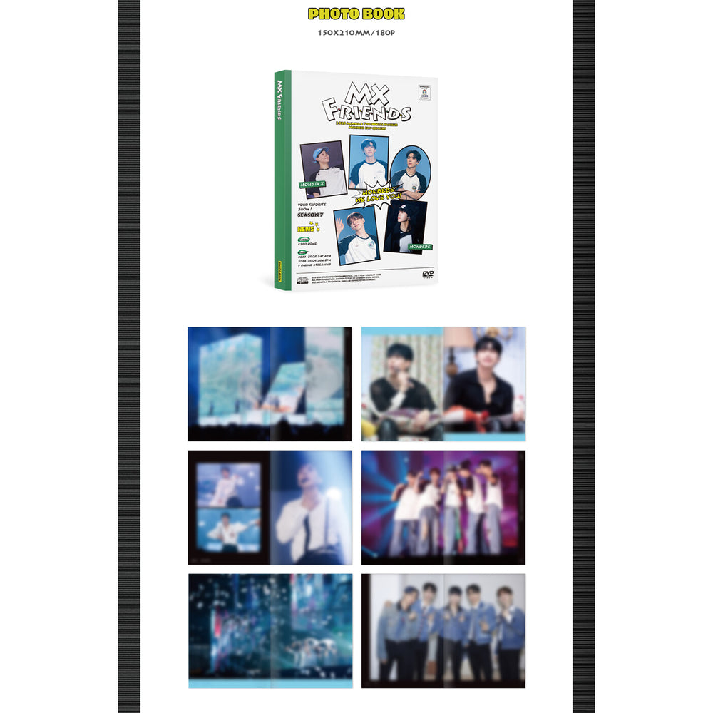 MONSTA X - 2023 7th Official FanClub MONBEBE Fan Concert MX Friends (DVD)
