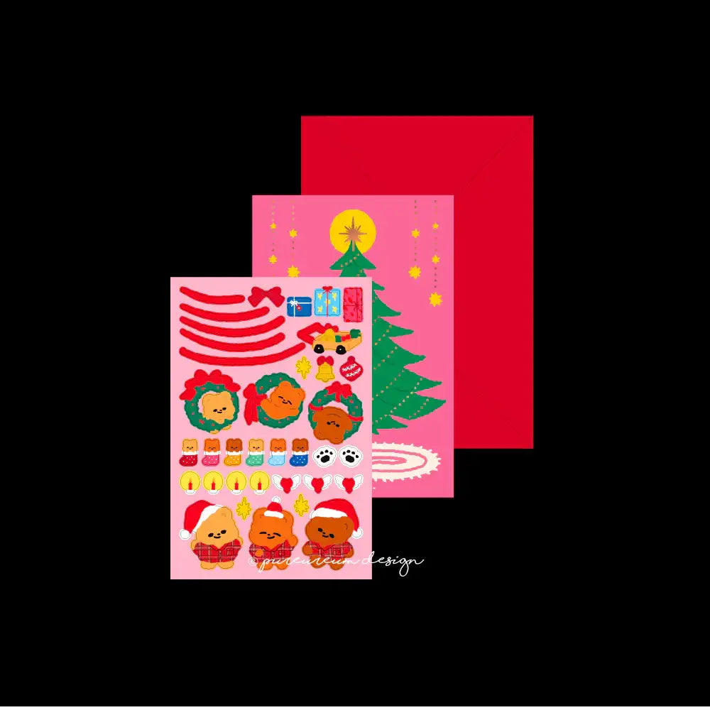 Pureureum Design - Cupid Bear Christmas Pack - Pureureum Design - Home & Living, Accessories - Harumio