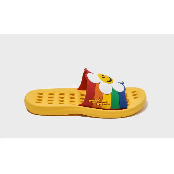 Wiggle Wiggle - Rainbow Smile Kids Bathroom Slippers – Harumio
