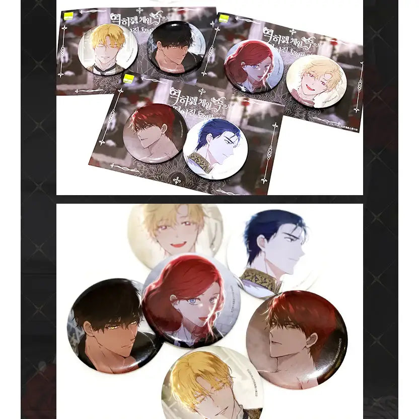 It Seems Like I Fell into a Reverse Harem Game - Can Badge - It Seems Like I Fell into a Reverse Harem Game - Home & Living, Accessories - Harumio