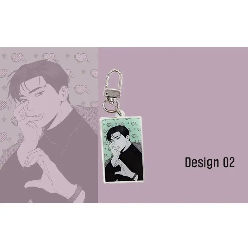Stranger - Square Acrylic Keyring - Stranger - Acrylic Keyring - Harumio
