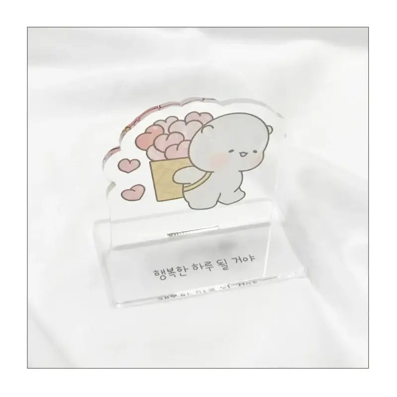 Ggongdal x Artrank - Healing Bear Acrylic Stand - ARTRANK - Acrylic Stand - Harumio