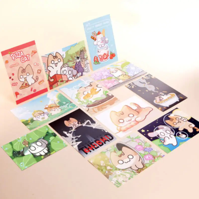 The Owner of the Earth is a Cat - Postcard Set - D&C WEBTOON Biz - Postcard - Harumio