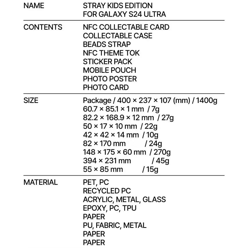 SLBS - Stray Kids Edition (Galaxy S24 Ultra) - SLBS - Home & Living, Accessories - Harumio