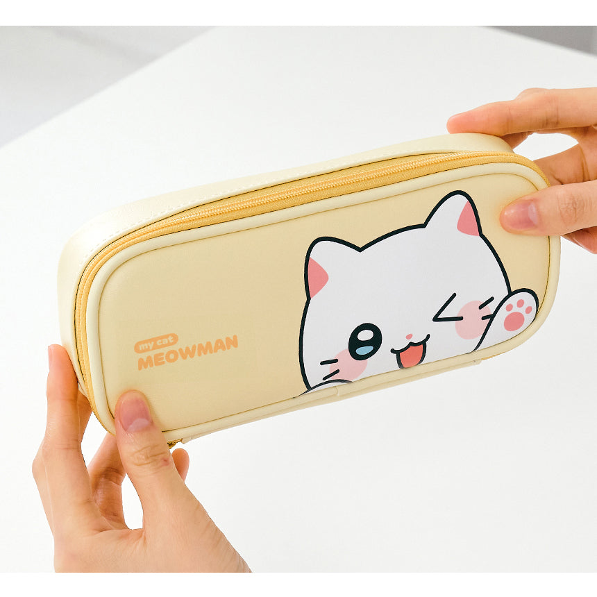 Meow Man - Rectangular Multipouch