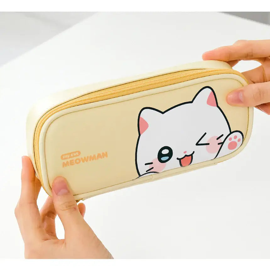 Meow Man - Rectangular Multipouch - Webtoon Friends - Home & Living, Accessories - Harumio