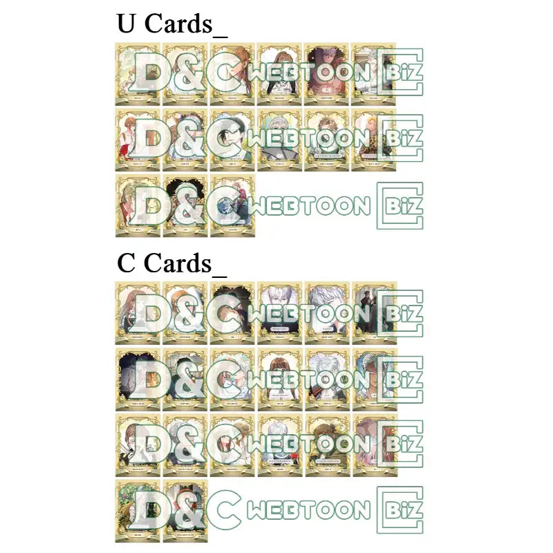 The Marriage Business - Collecting Card Vol.1 - D&C WEBTOON Biz - Cards - Harumio