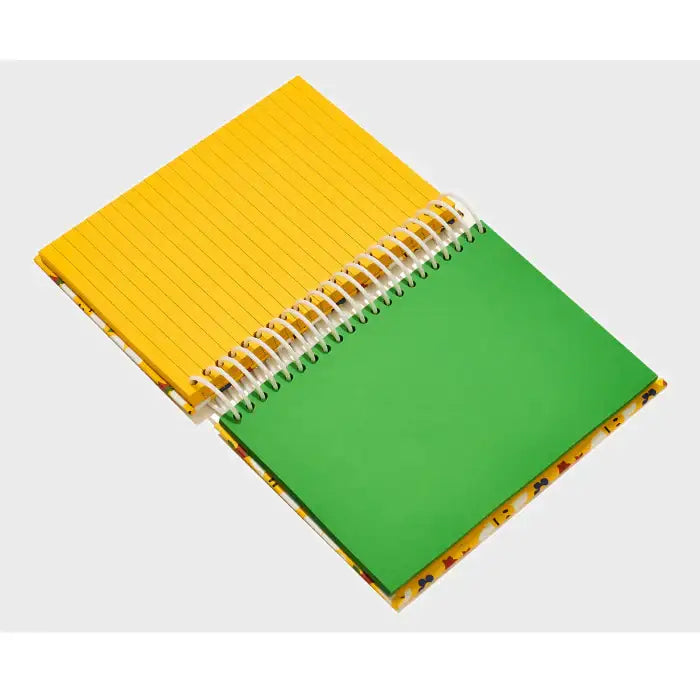 Wiggle Wiggle - Hardcover Spring Garden Notebook - Wiggle Wiggle - Notebook - Harumio