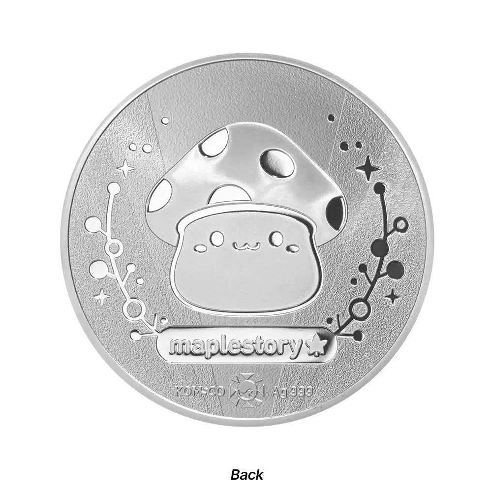 Korea Mint Corporation - MapleStory 20th Anniversary Gold-plated Silver Medal - Korea Mint Corporation - Home & Living, Accessories - Harumio