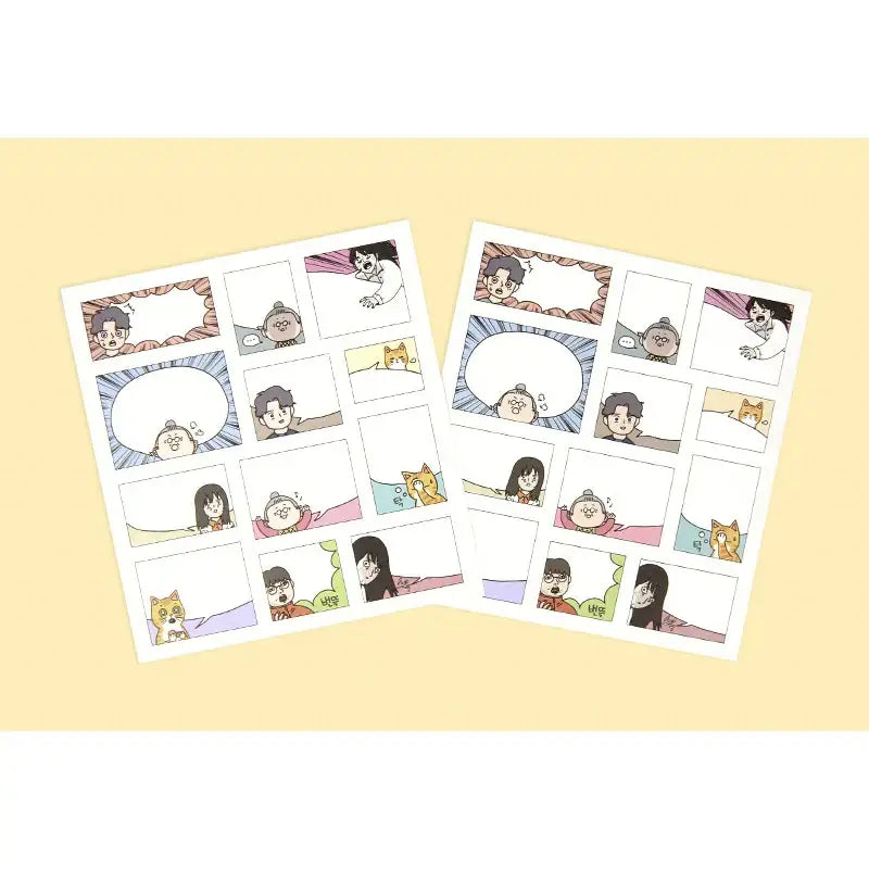 My Daughter Is a Zombie - Removable Speech Bubble Sticker - Webtoon Friends - Stickers - Harumio