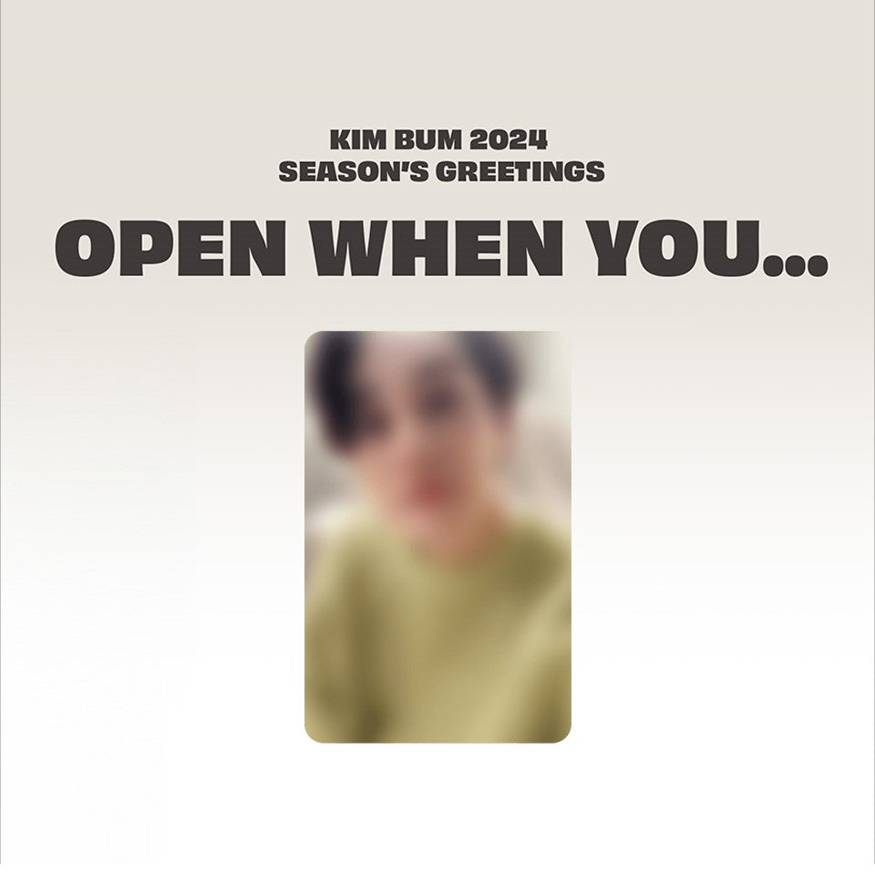 Kim Bum - 2024 Season's Greetings - Kim Bum - Merchandise - Harumio