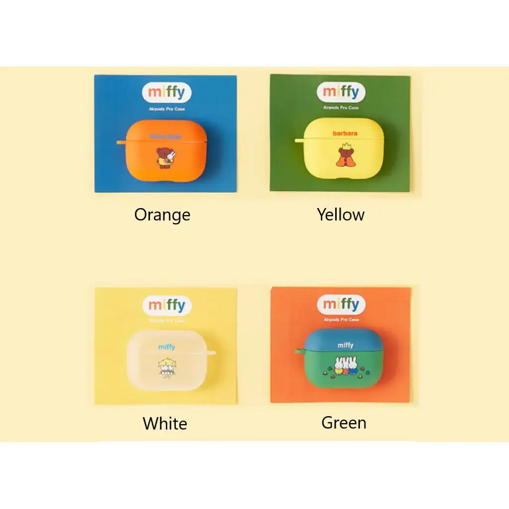 Day Needs - Miffy AirPods Pro Case (with Keyring) - Day Needs - AirPod Pro Case - Harumio