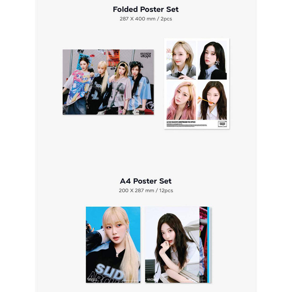 AESPA - 2025 Season's Greetings - SM Entertainment - Merchandise - Harumio