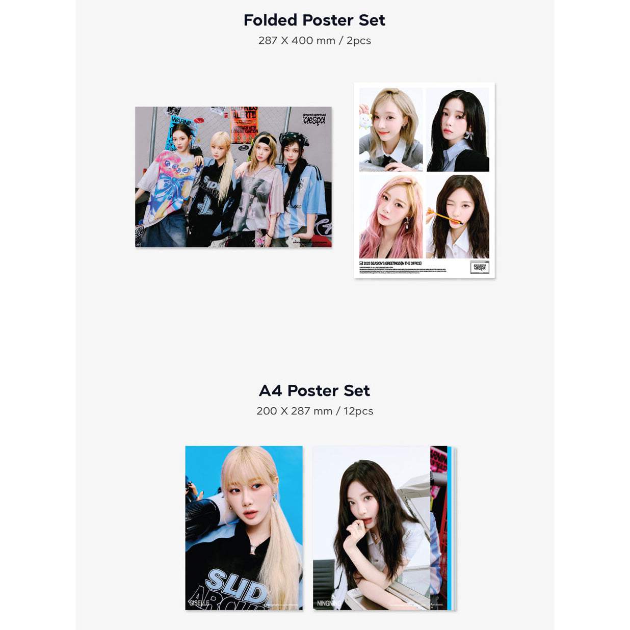 AESPA - 2025 Season's Greetings - SM Entertainment - Merchandise - Harumio
