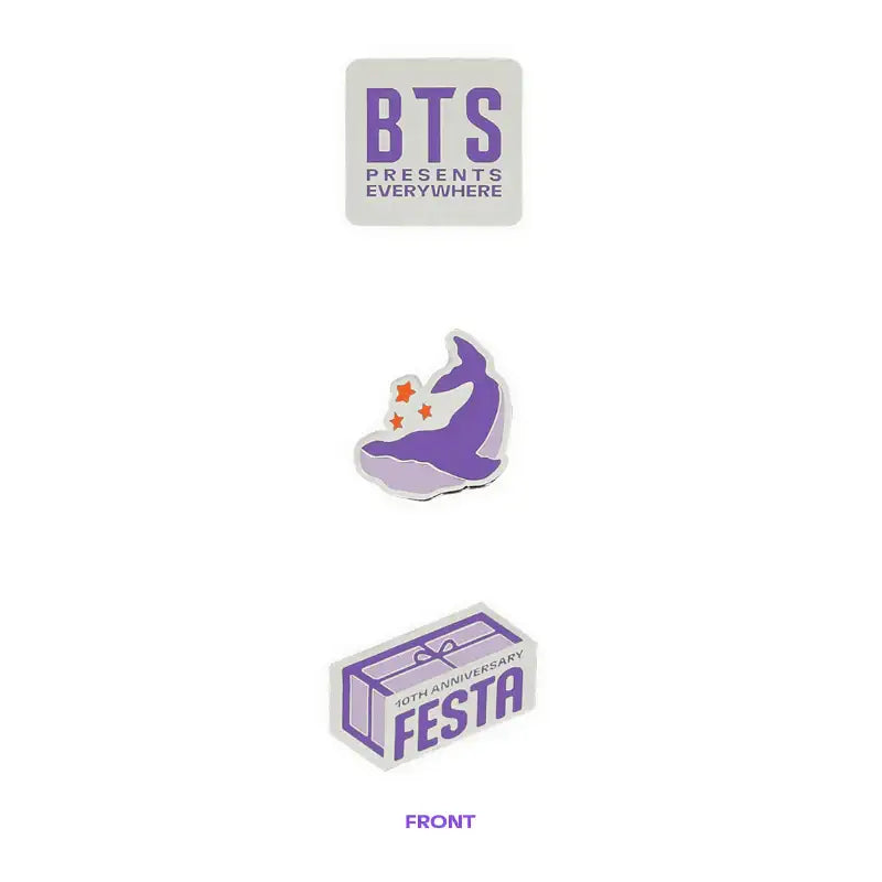 BTS - 10TH FESTA - Magnet Set - BTS - Magnets - Harumio