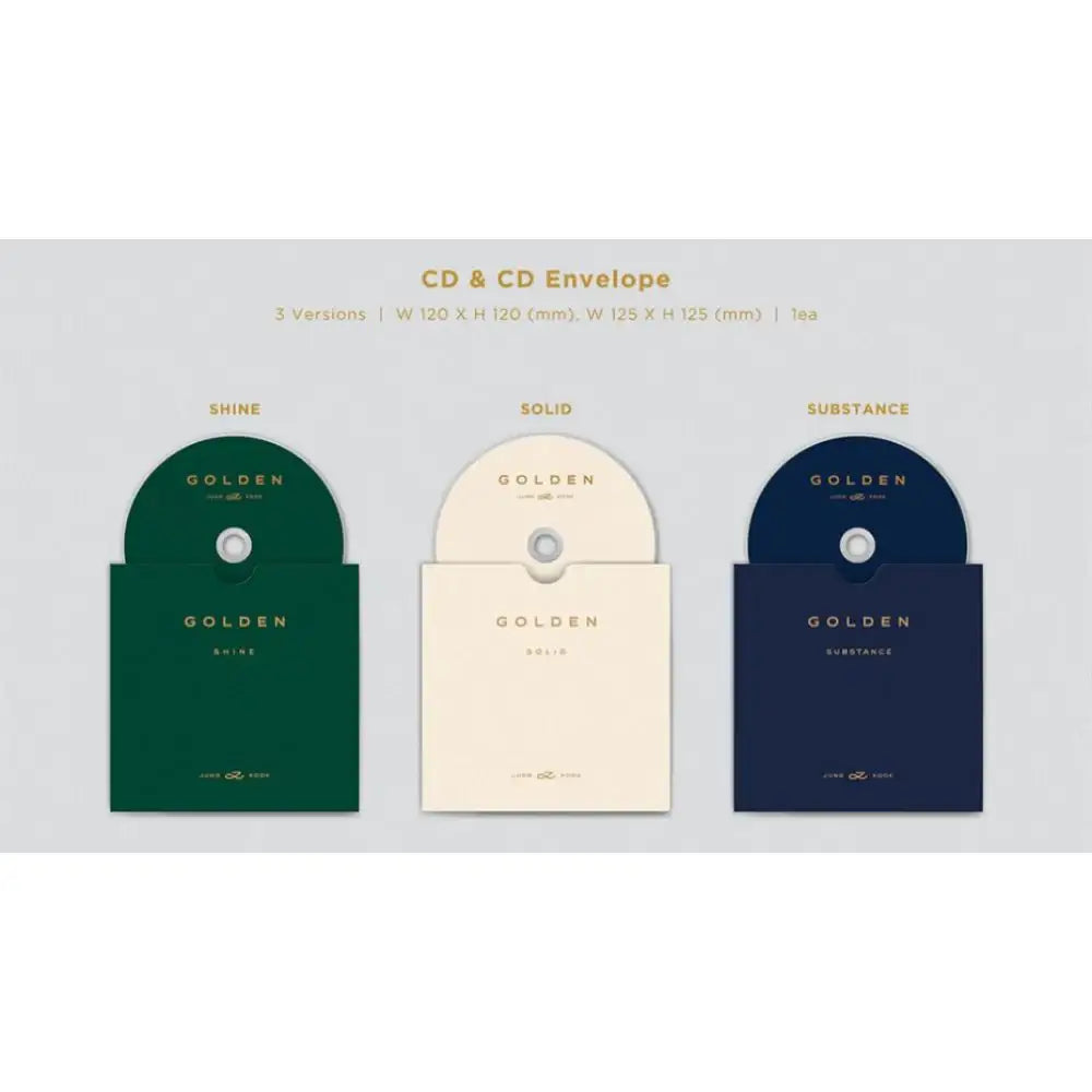 BTS Jung Kook - GOLDEN : 1st Solo Album - BTS Jung Kook - Album - Harumio