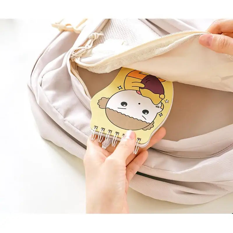 Maru Is a Puppy - Shape Notebook - Webtoon Friends - Notebooks - Harumio