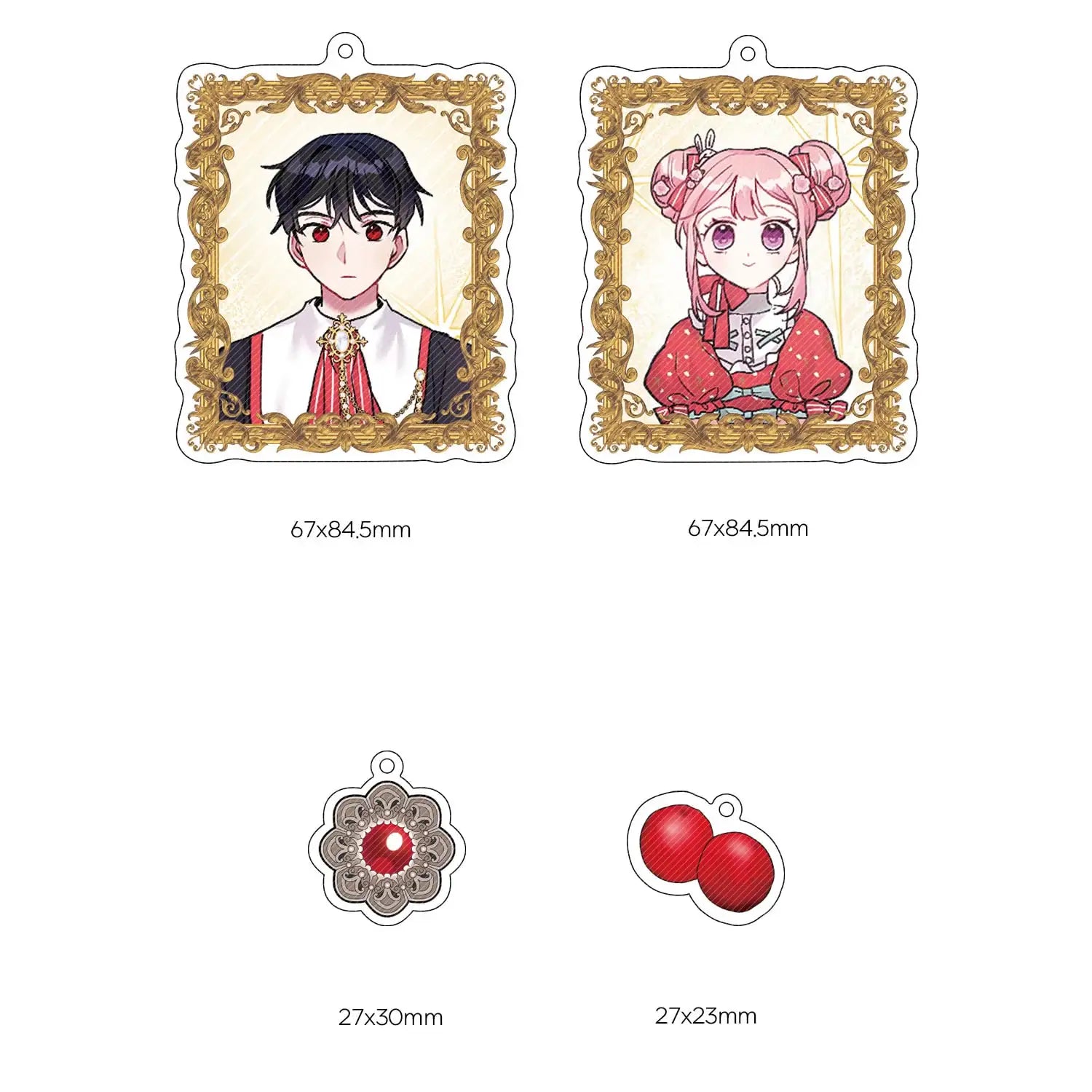 The Archvillain's Daughter In Law - Acrylic Keyring - The Archvillain's Daughter In Law - Home & Living, Accessories - Harumio