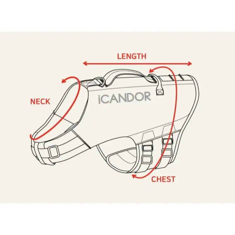 iCANDOR - Pawsaver Life Jacket - iCANDOR - Pet life Jackets - Harumio