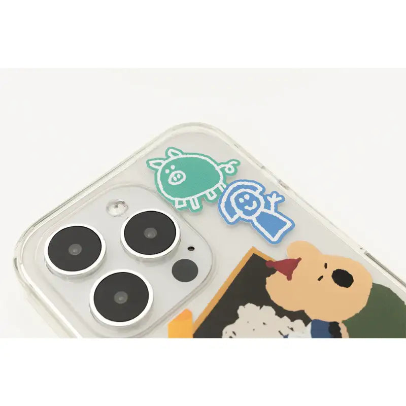 Dinotaeng - Quokka in School iPhone Case - Dinotaeng - iPhone Hard Cases - Harumio