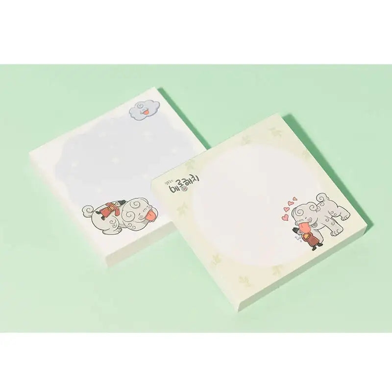 Merong Haechi - Tear-off Memo Pad - Soone Content - Memo Pads - Harumio