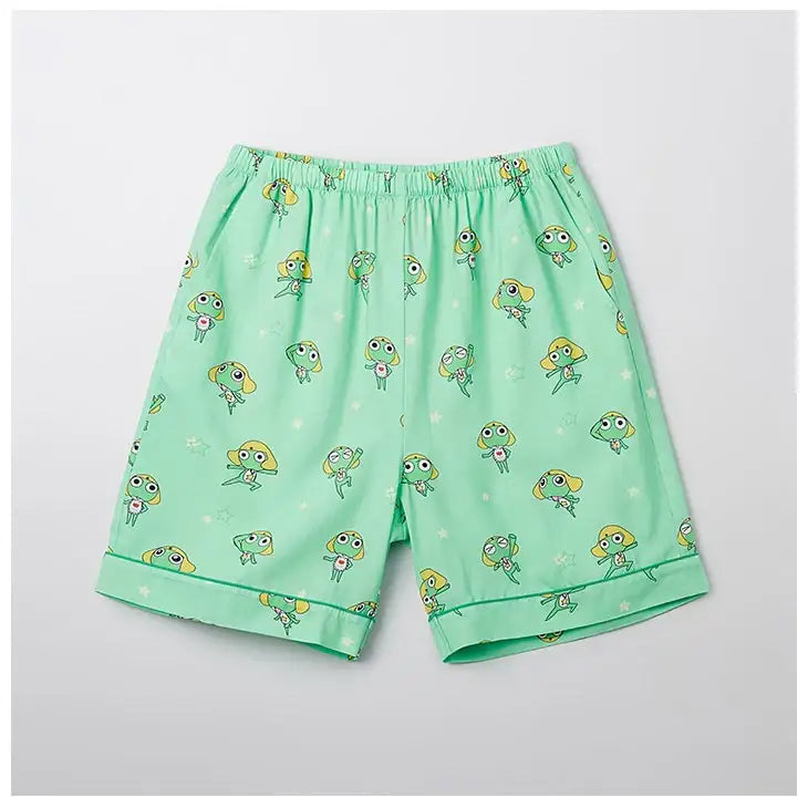 SPAO x Sergeant Frog Keroro - Short Sleeve Pajamas - SPAO - Pajamas - Harumio