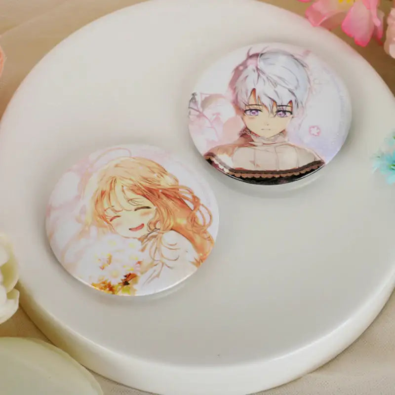 Secret Lady - Can Badge Set - KWSTORE - Badges - Harumio