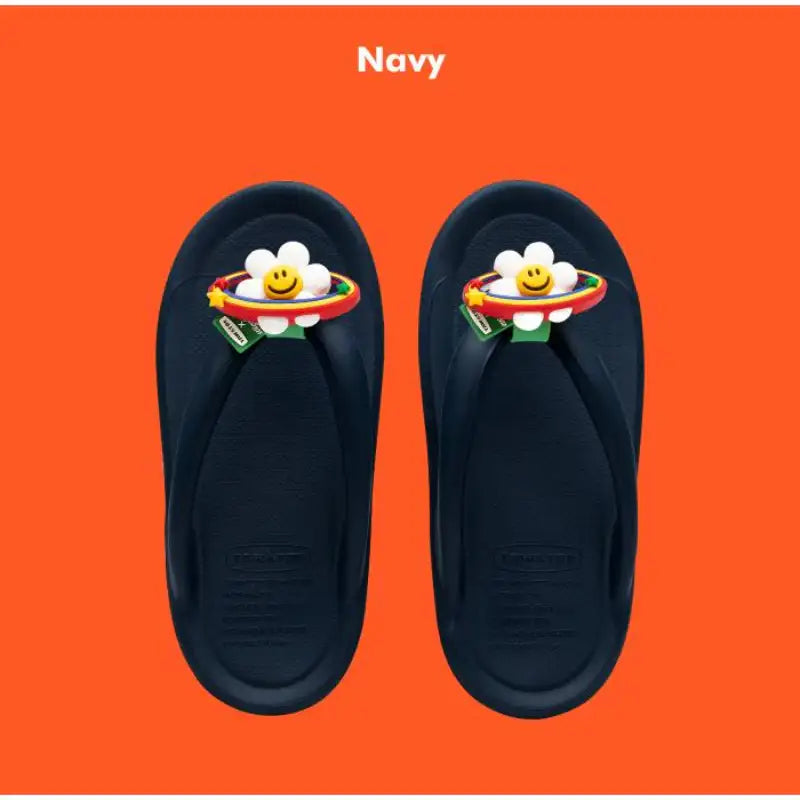★TAW&TOW ★ Flip Flop Zerovity OG Navy TAW&TOE Men's and Women's Zerovity Flipflop 2.0 (Large (US
