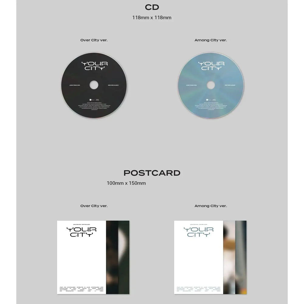 Jung Yong Hwa - Your City : 2nd Mini Album - Jung Yong Hwa - Album - Harumio
