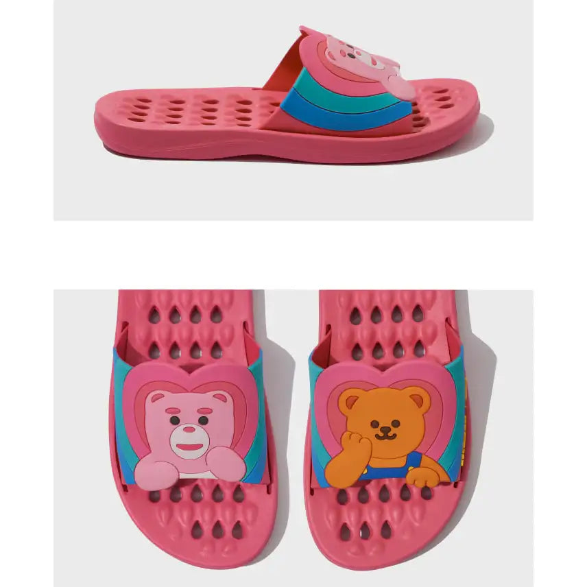 Wiggle Wiggle x Bellygom - Bathroom Slippers - Wiggle Wiggle - Slippers - Harumio