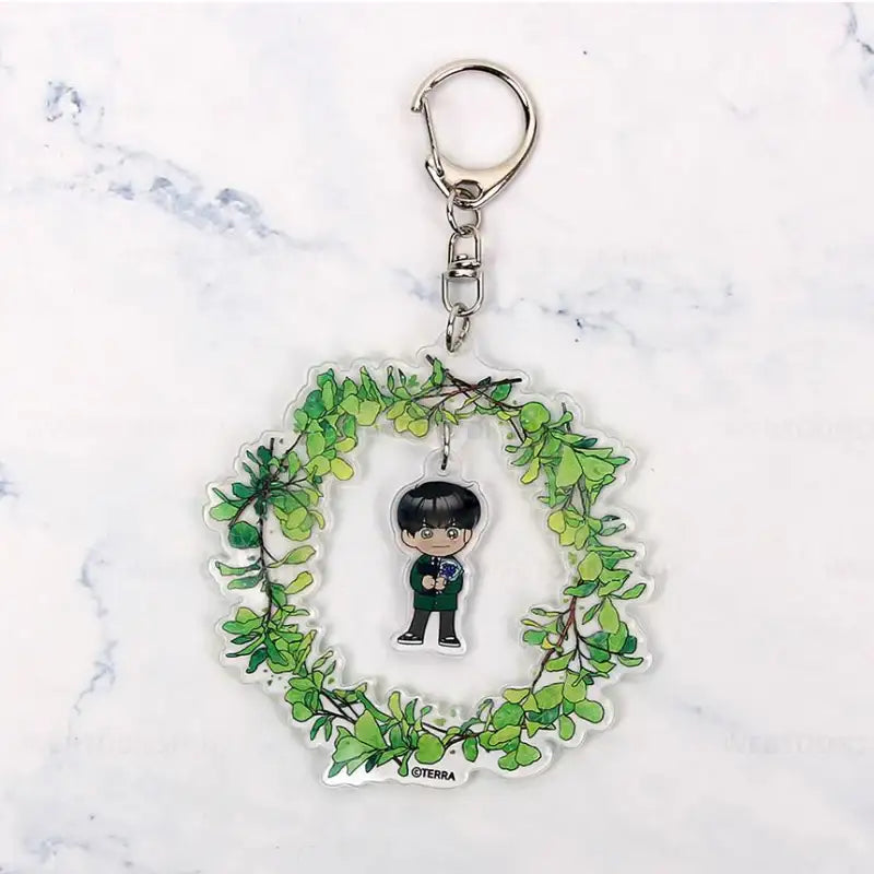 Spinach Bouquet - Acrylic Keyring - Webtoon Shop - Acrylic Keyring - Harumio