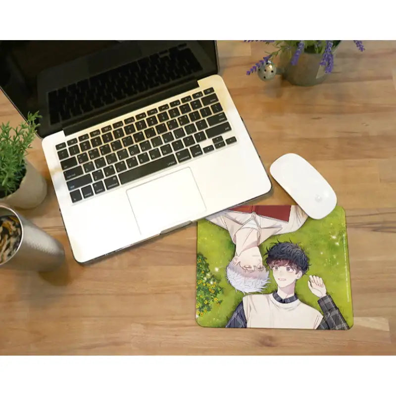 Cherry Blossoms After Winter - Mouse Pad - Webtoon Shop - Mouse Pad - Harumio