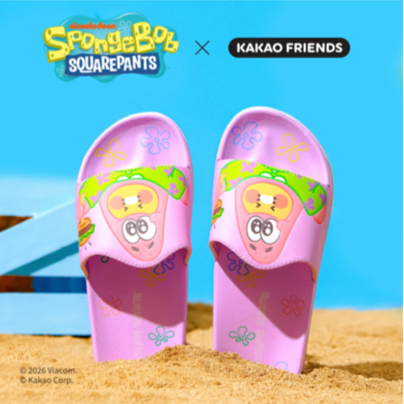 SpongeBob x Kakao Friends - Baby Patrick Women's Office Slippers