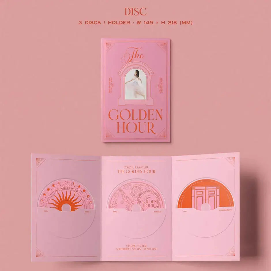 IU - 2022 IU Concert (The Golden Hour : Under The Orange Sun) DVD - IU - DVD - Harumio