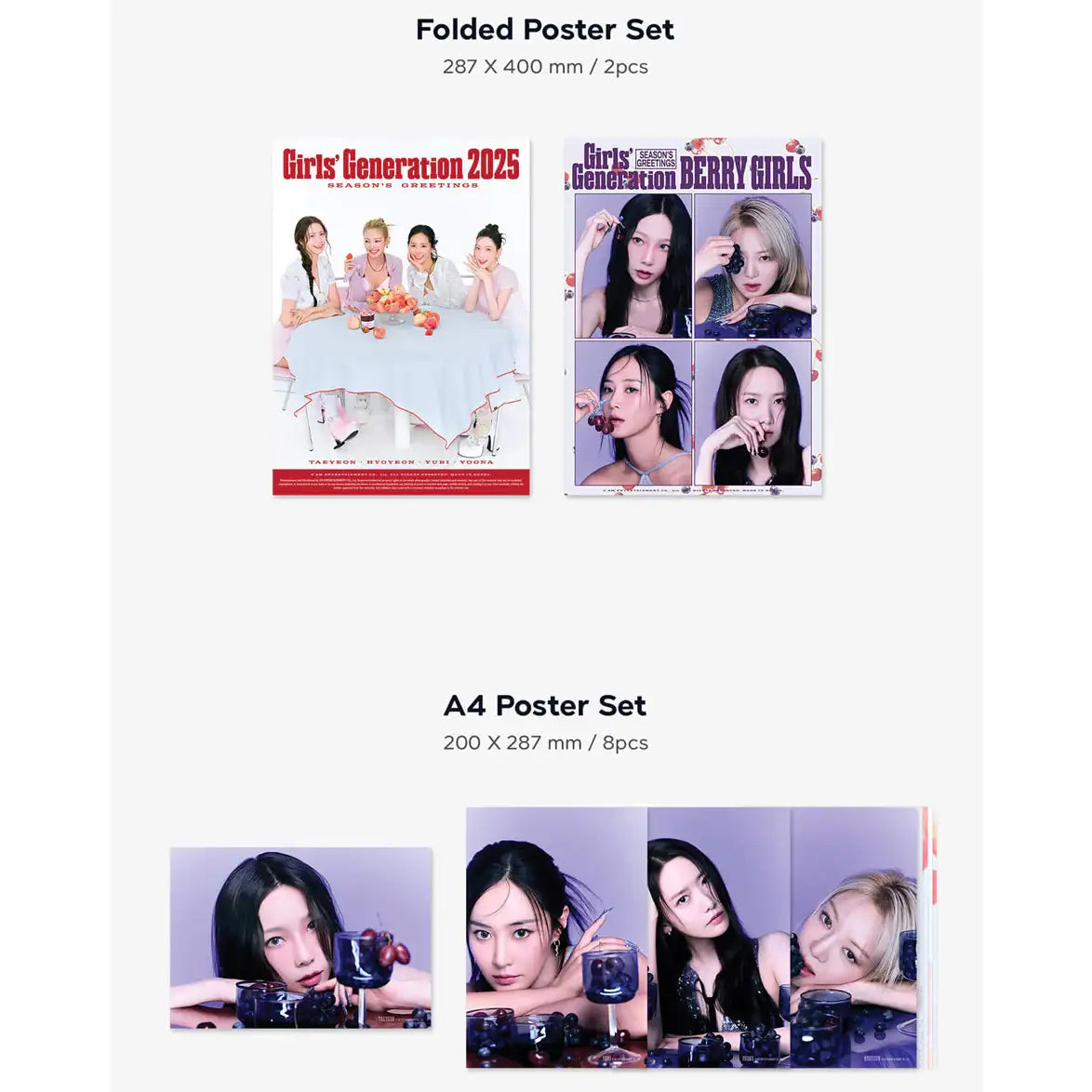 Girls' Generation - 2025 Season's Greetings - SM Entertainment - Merchandise - Harumio