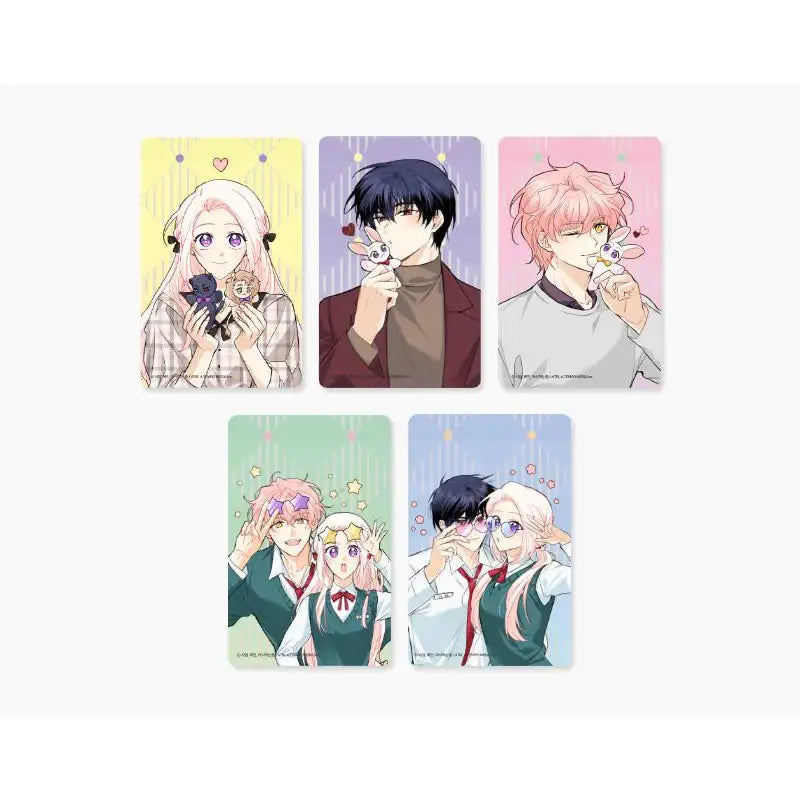 Little Rabbit And The Big Bad Leopard - Translucent Photo Card Set - Soone Content - Photocard Set - Harumio