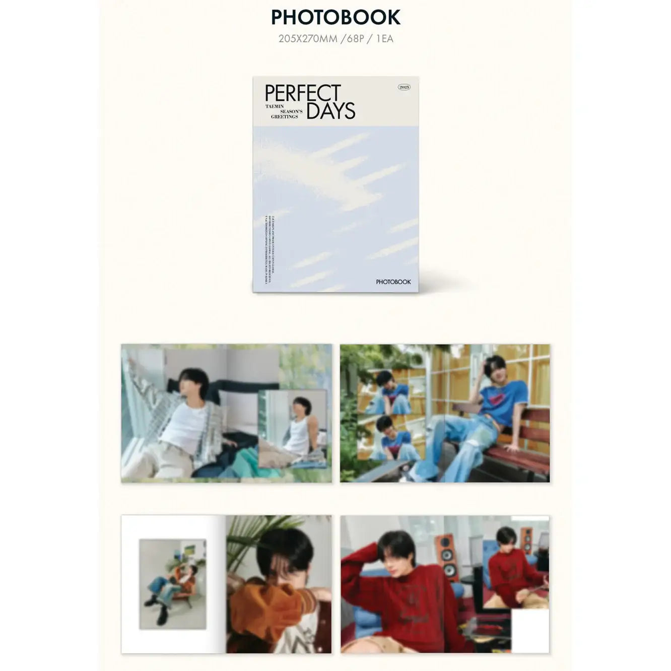 TAEMIN - 2025 Season's Greetings (Perfect Days) - Big Planet Made Entertainment - Merchandise - Harumio