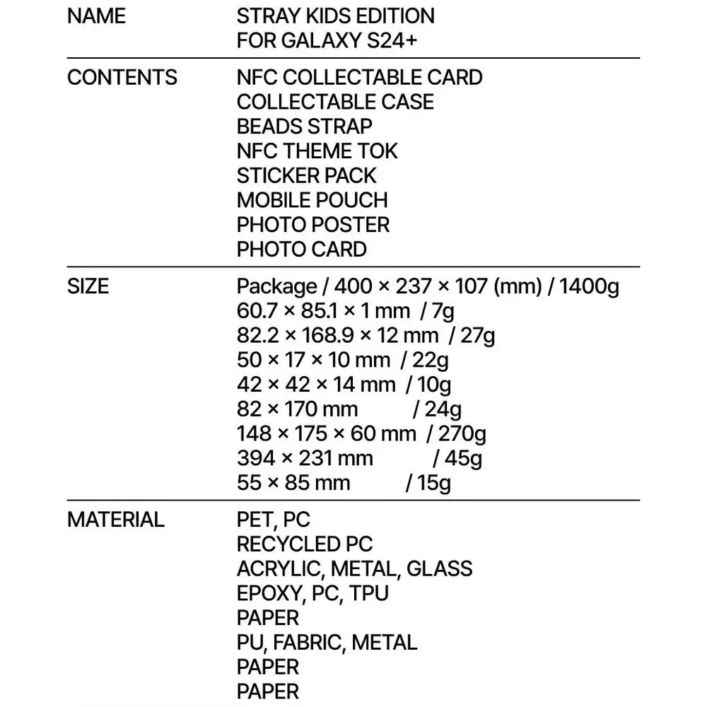 SLBS - Stray Kids Edition (Galaxy S24+) - SLBS - Home & Living, Accessories - Harumio