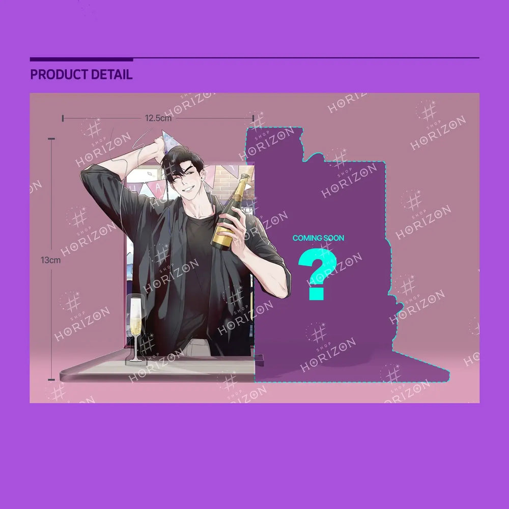 Rainbow City - Kwak Suhwan Birthday Giant Acrylic Stand (Limited Edition) - Rainbow City - Acrylic Stand - Harumio
