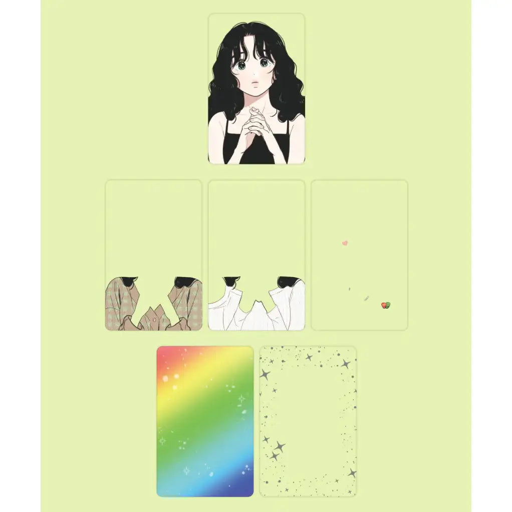 Youth Blossom - Dress Up Transparent Photocard - Jaedam Media - Photocard - Harumio