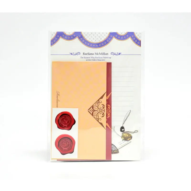 The Reason Why Raeliana Ended Up at the Duke's Mansion - Stationery Set - Soone Content - Stationery - Harumio
