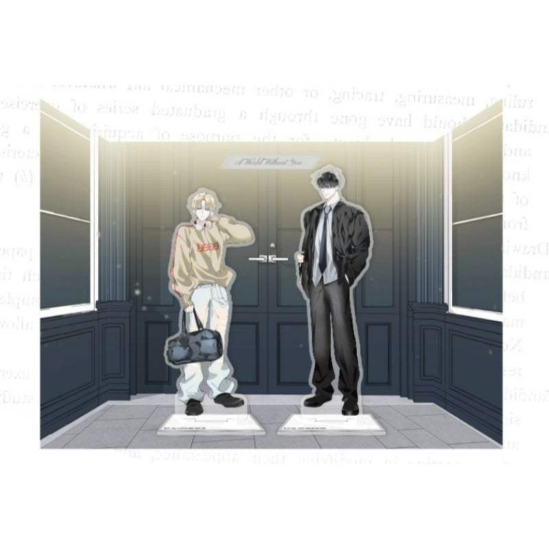 A World Without You x BeOn Annex - Acrylic Stand Background Package - BeOn Annex - Acrylic Stand - Harumio
