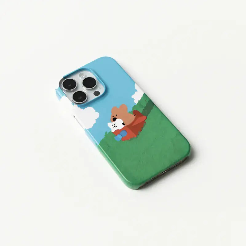 Dinotaeng - Little Pilots iPhone Hard Case - Dinotaeng - Phone Cases - Harumio