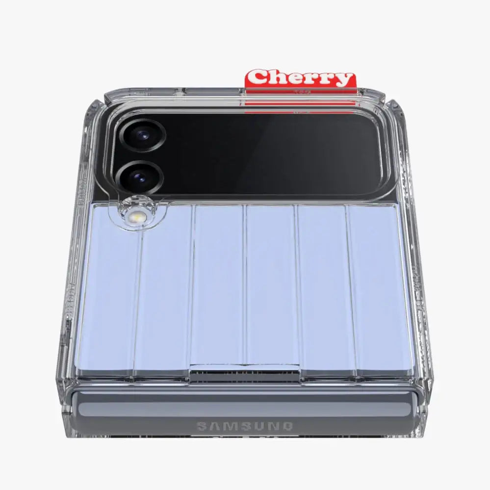 SLBS - CL B1 Cover Cherry Tag (Galaxy Z Flip4) - SLBS - Home & Living, Accessories - Harumio