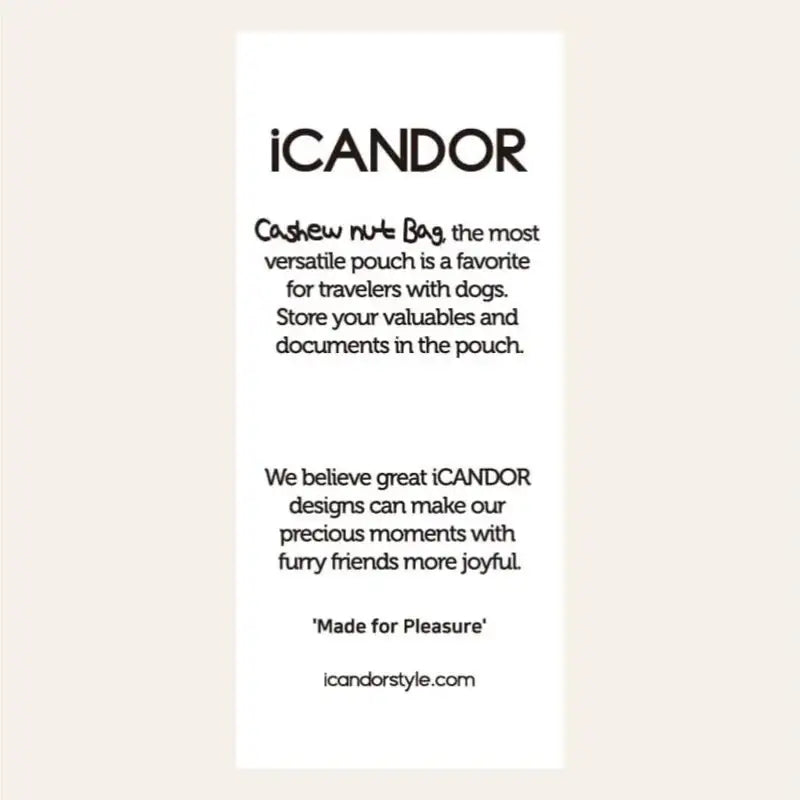 iCANDOR - Cashew Nut Bag - iCANDOR - Sling Bags - Harumio